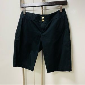 Michael Kors Bermuda Shorts Stretch in Black Size 2